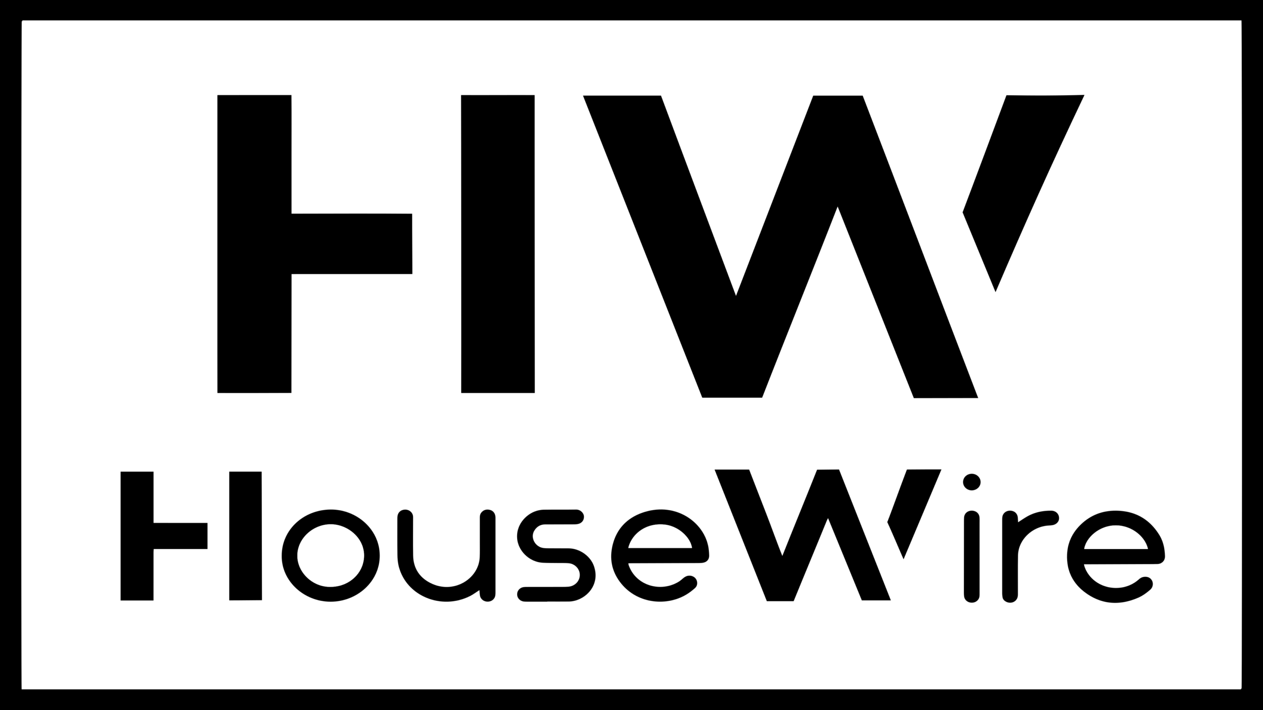 The HouseWire logo, which also functions as a home button on the website